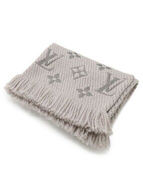 Louis Vuitton Logomania Scarf 94% Wool 6% Silk